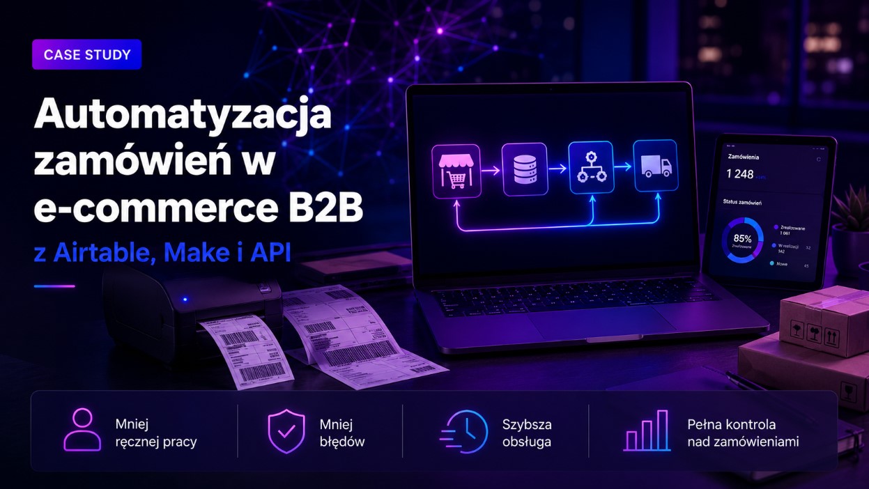 Automatyzacja obsługi zamówień w e-commerce B2B